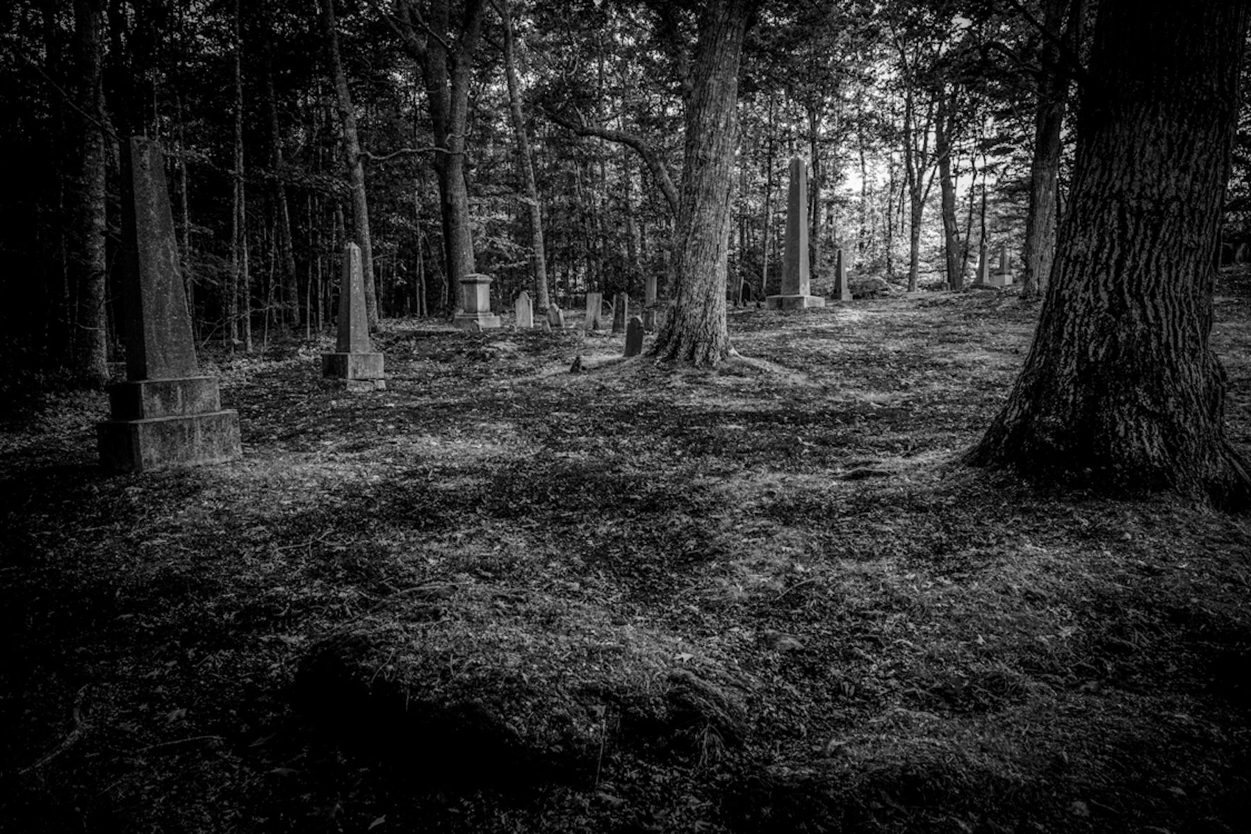 The Old Cemetery Near Blue Hill, Maine #27 - Lux Aeterna